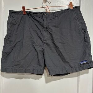 Patagonia Men's Charcoal Lightweight Shorts Size 38